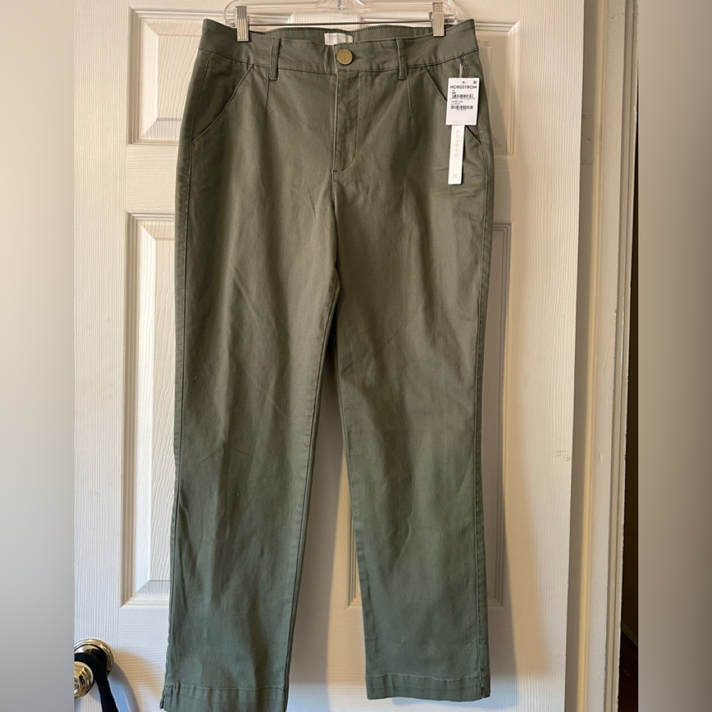 Caslon Cotton Stretch Chino Pant